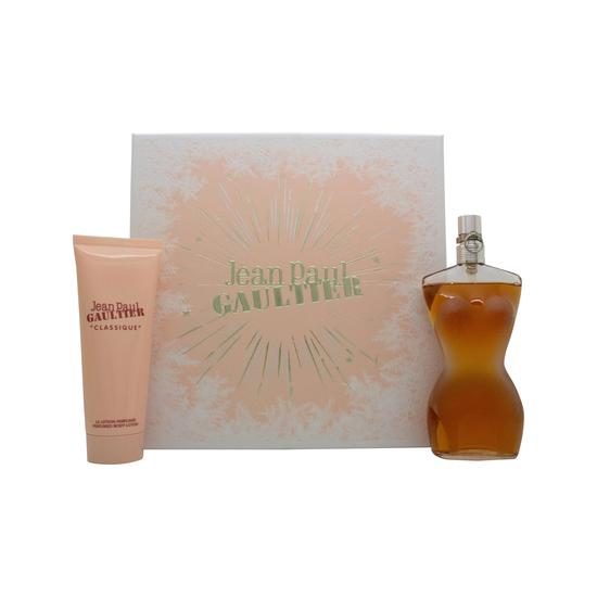 Jean Paul Gaultier Classique Gift Set 100ml Eau De Toilette + 75ml Body Lotion