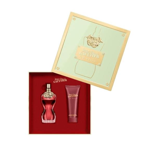 Jean Paul Gaultier La Belle Eau De Parfum Women's Perfume Gift Set Spray With 75ml Body Lotion