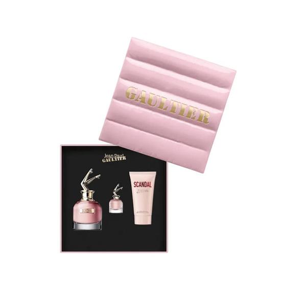 Jean Paul Gaultier Scandal Eau De Parfum Women's Perfume Spray Gift Set With Body Lotion & 6ml Eau De Parfum