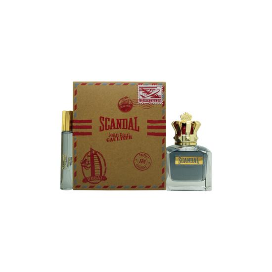 Jean Paul Gaultier Scandal Pour Homme Gift Set 100ml Eau De Toilette + 10ml Eau De Toilette