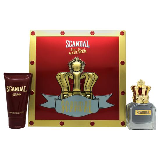 Jean Paul Gaultier Scandal Pour Homme Gift Set 50ml Eau De Toilette + 75ml Shower Gel