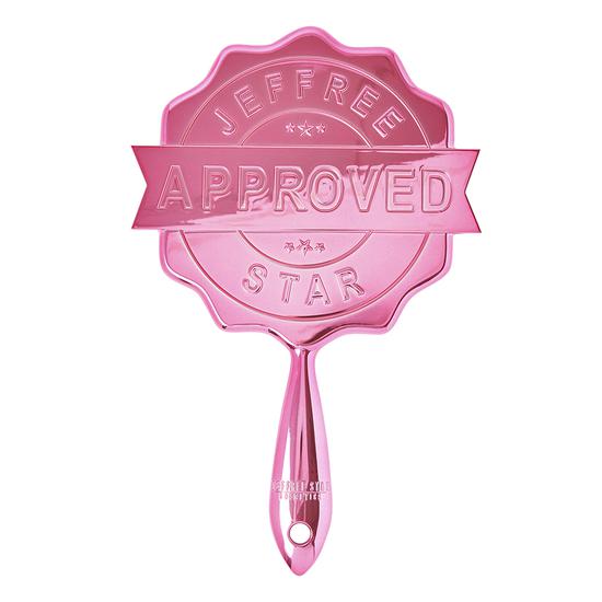 Jeffree Star Cosmetics Baby Pink Chrome Approved Stamp Mirror