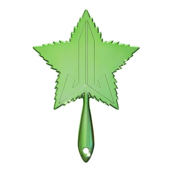 Jeffree Star Cosmetics Green Leaf Chrome Hand Mirror
