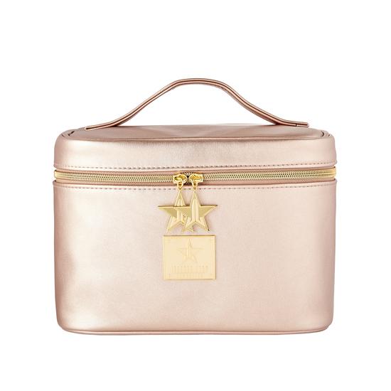 Jeffree Star Cosmetics Rose Gold Travel Makeup Bag