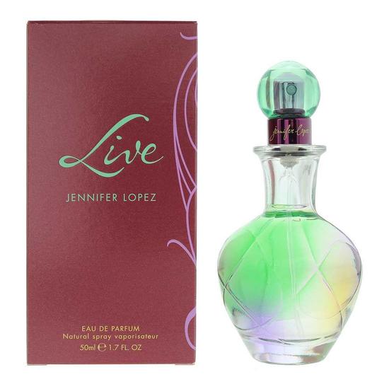Jennifer Lopez Live Eau De Parfum 50ml Spray For Her 50ml