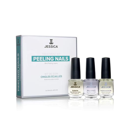 Jessica Peeling Nails Treatment Kit 3 x 7.4ml