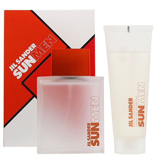 Jil Sander Sun Men Eau De Toilette Spray Gift Set 75ml