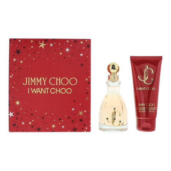 Jimmy Choo I Want Choo Eau De Parfum 60ml + Body Lotion 100ml Gift Set For Her 60ml