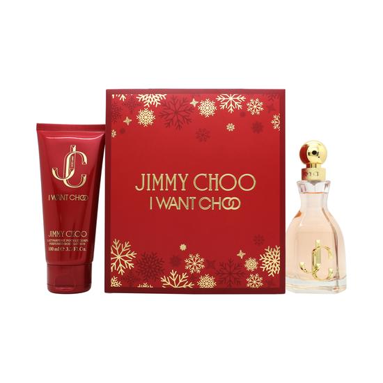Jimmy Choo I Want Choo Gift Set 60ml Eau De Parfum + 100ml Body Lotion