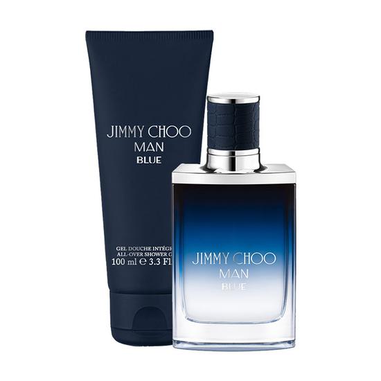 Jimmy Choo Man Blue Eau De Toilette Gift Set 50ml