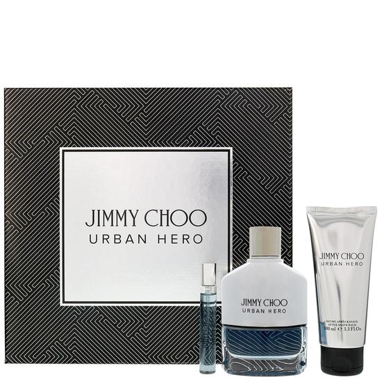 Jimmy Choo Urban Hero For Men Eau De Parfum Gift Set 100ml