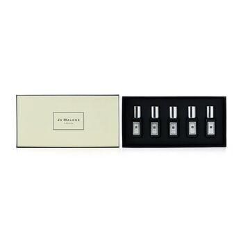 Jo Malone London Cologne Intense Collection: Tuberose Angelica, Velvet Rose & Oud, Dark Amber & Ginger Lily, Myrrh & Tonka, Oud & Bergamot 5x9ml