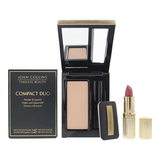 Joan Collins Compact Duo Powder 6g Marilyn Lipstick 3.5g 6 g