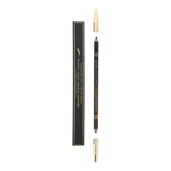 Joan Collins Eyebrow Pencil Duo Black/Dark Brown 1.56g 1.56 g