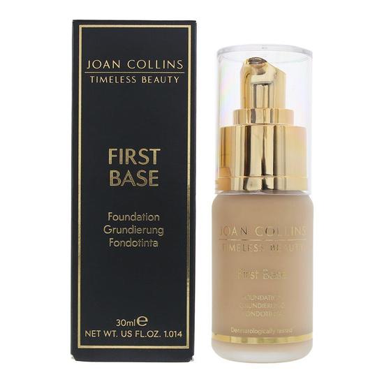 Joan Collins First Base Cool Fair Foundation