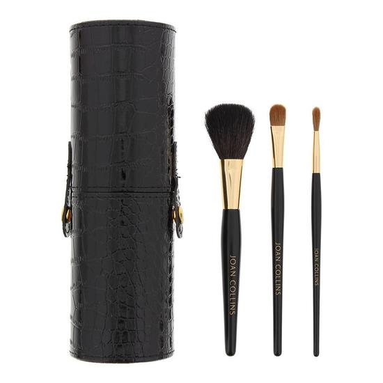 Joan Collins Good To Go Brush Caddy With 3 Brushes