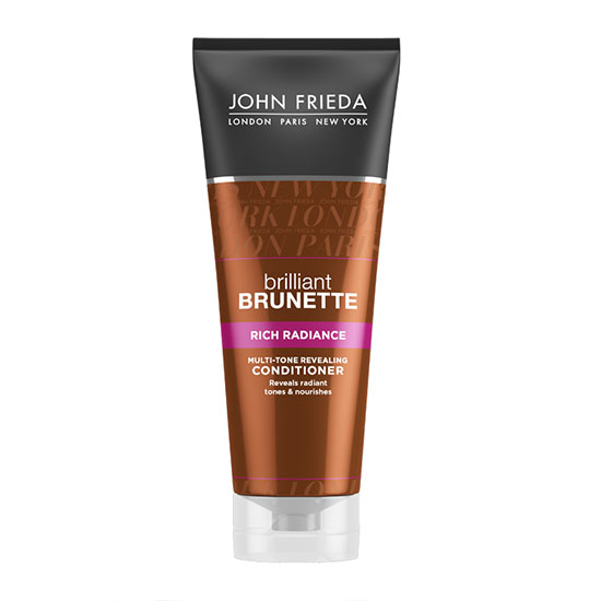John Frieda Brilliant Brunette Rich Radiance Moisturising Conditioner 250ml