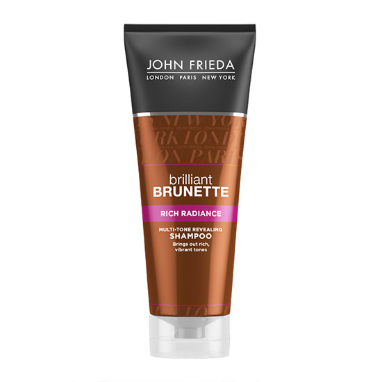 John Frieda Brilliant Brunette Rich Radiance Moisturising Shampoo 250ml