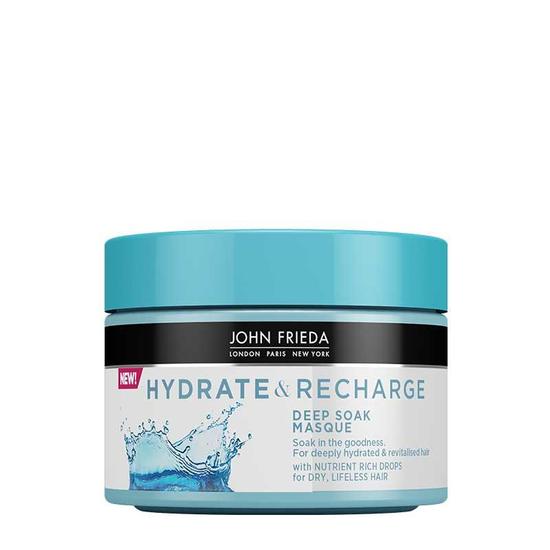 John Frieda Hydrate & Recharge Deep Soak Masque 250ml