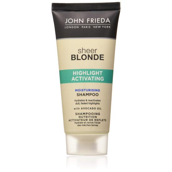 John Frieda Sheer Blonde Highlight Activating Moisturising Shampoo 50ml