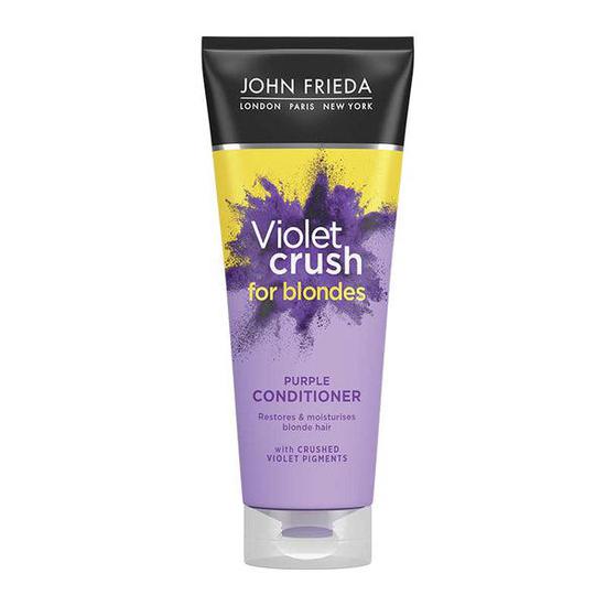 John Frieda Violet Crush For Blondes Purple Conditioner 250ml