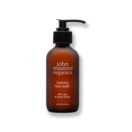 John Masters Organics Foaming Face Wash With Rose & Linden Flower 112ml