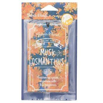 John's Blend Air Freshener Musk Osmanthus 1 pc