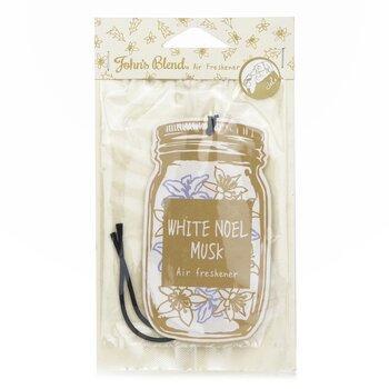 John's Blend Air Freshener White Noel Musk 1pc