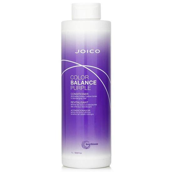 Joico Colour Balance Purple Conditioner Eliminates Brassy/Yellow Tones On Blonde/Gray Hair