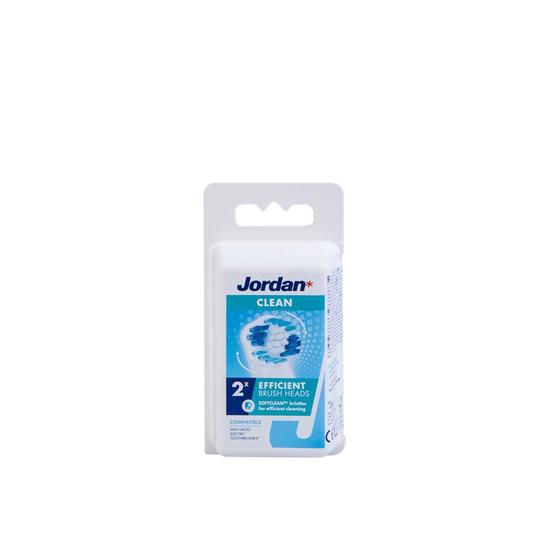 Jordan Clean Efficient Brush Heads x2