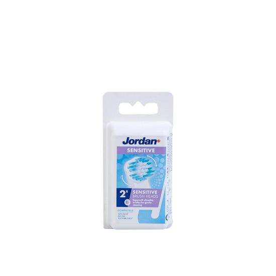 Jordan Sensitive Brush Heads x2
