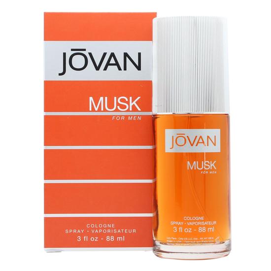 Jovan Musk For Men Eau De Cologne Spray 88ml