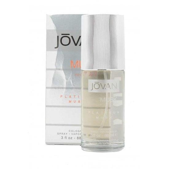 Jovan Platinum Musk For Men Eau De Cologne Spray