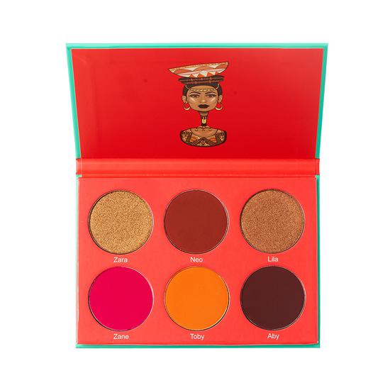 orange blush palette