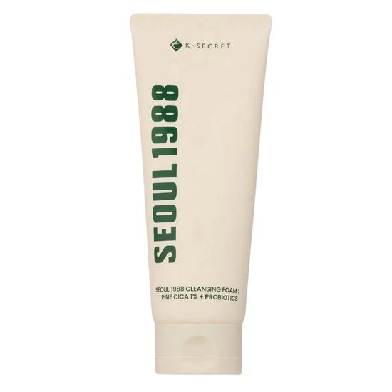 K-Secret SEOUL 1988 Cleansing Foam : Pine Cica 1% + Probiotics