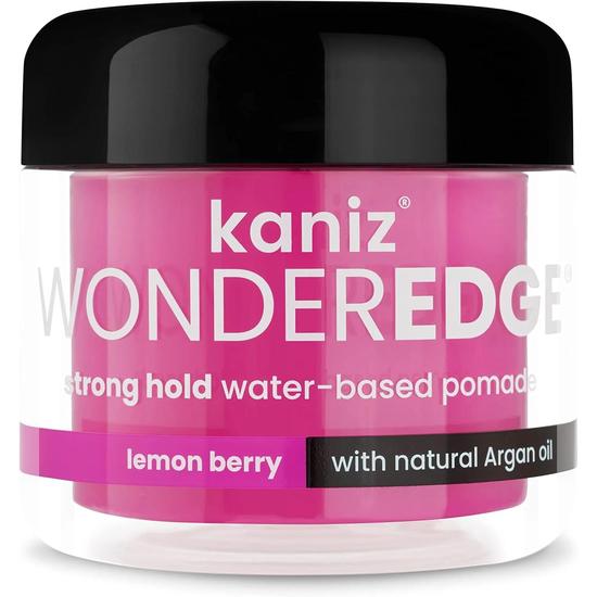 Kaniz Wonder Edge Lemon Berry Scent Strong Hold Water Based Pomade 120ml