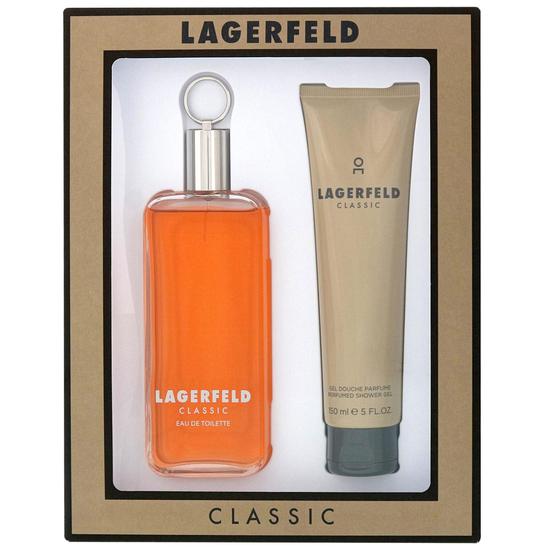 Karl Lagerfeld Homme Classic Eau De Toilette Spray Gift Set 150ml