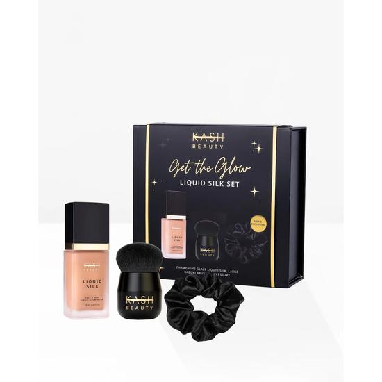 KASH Beauty Get The Glow Liquid Silk Gift Set Cosmetify