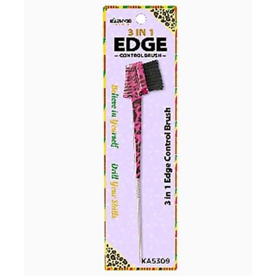 Kashmir 3 In 1 Edge Control Brush KA5309