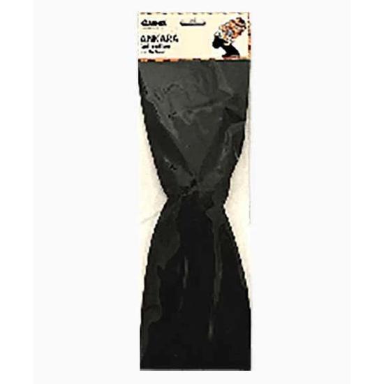 Kashmir Ankara Collection Knotted Plain Headband 2163 Small / Black