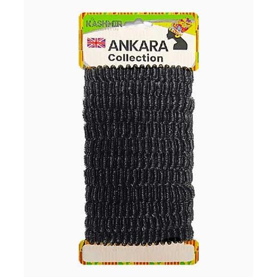 Kashmir Ankara Collection Medium Ponies 2572 Black