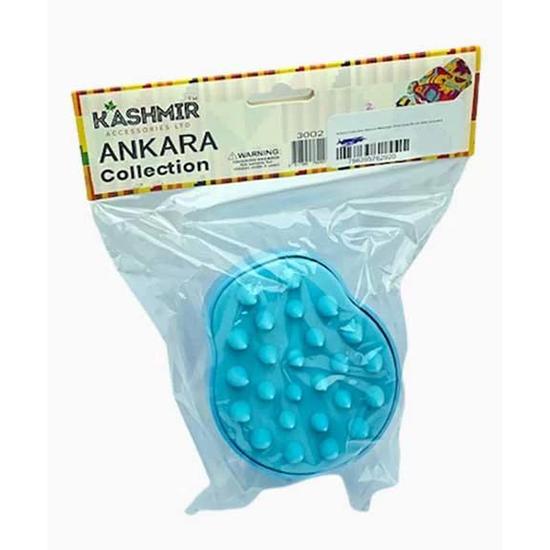 Kashmir Ankara Collection Silicone Massage Shampoo Brush 3002 Assorted