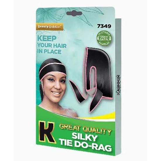 Kashmir Beauty Ambition Great Quality Silky Tie Do Rag 7349