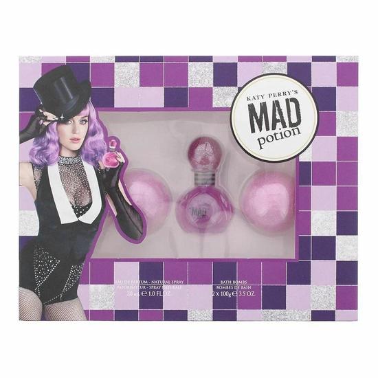 Katy Perry Mad Potion Eau De Parfum Gift Set 30ml EDP + 2 Bath Bombs