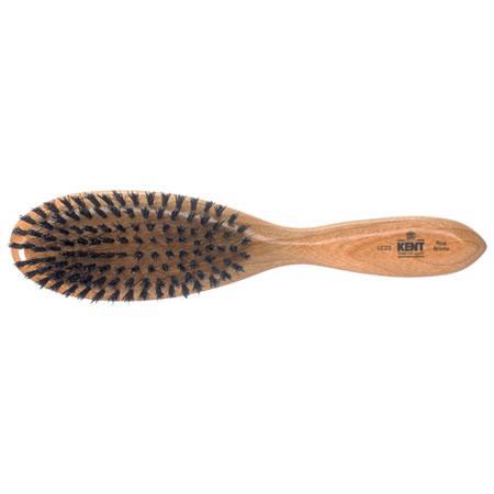Kent Brushes Ladies Finest Oval Bristle Brush Black