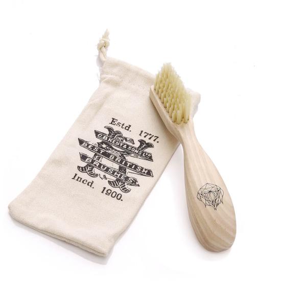 Kent Brushes Natural Pure Bristle Beard Brush