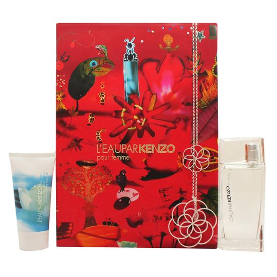 Kenzo L'Eau Par Kenzo Gift Set 100ml Eau De Toilette + 75ml Body Gel