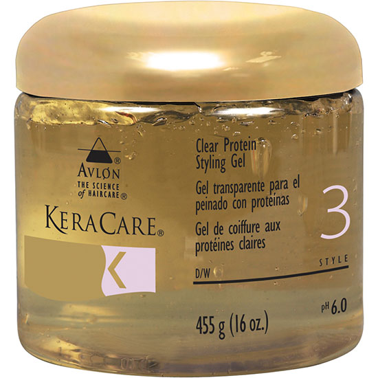 KeraCare Protein Styling Gel (Clear) 16oz