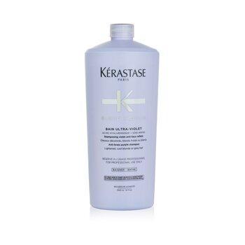 Kérastase Blond Absolu Bain Ultra-Violet Anti-Brass Purple Shampoo Lightened, Cool Blonde Or Grey Hair