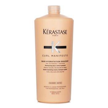 Kérastase Curl Manifesto Curl Manifesto Bain Hydratation Douceur Shampoo Gentle Creamy Shampoo For Curly, Very Curly & Coily Hair 1000ml